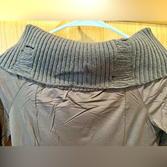 NWT Dolls Kill Current Mood Off Shoulder Forest Sketches Long Sleeved Mini Dress - Picture 9 of 16